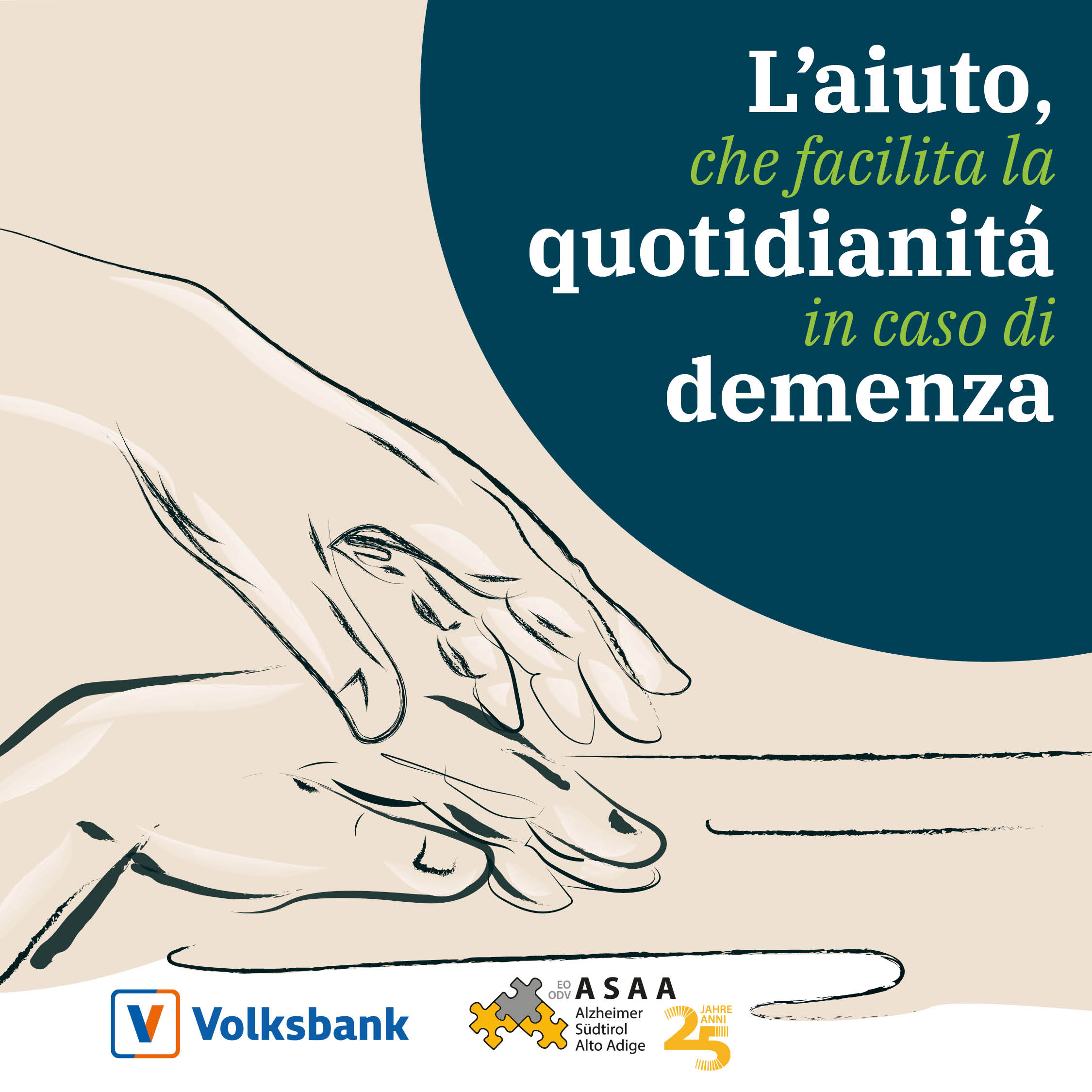L'aiuto che facilita la quotidianità in caso di demenza